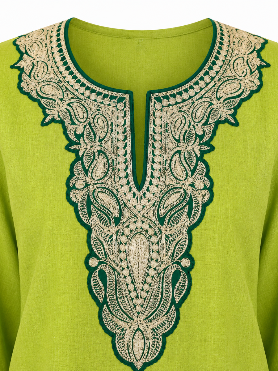 Boti Tila Summer Co-Ord set | Green